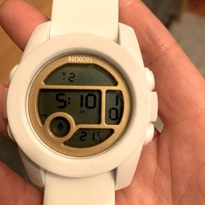 White Nixon Unit Watch brand new